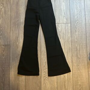 lululemon athletica Black Flared Leggings